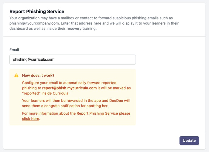 MYCA Phishing Report Phish Serv