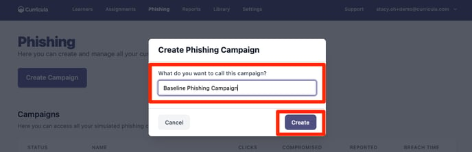 QSG Phishing Campaign Title