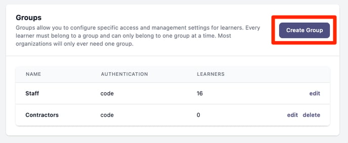 Azure SSO New Group