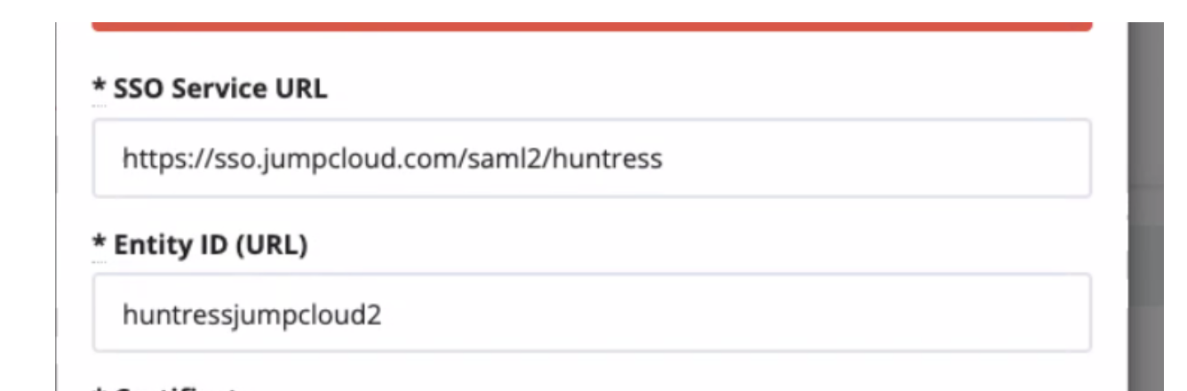 SAML SSO Via Jump Cloud – Huntress Product Support