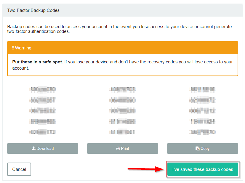 Recursive two-factor authentication issue - You need a code to get