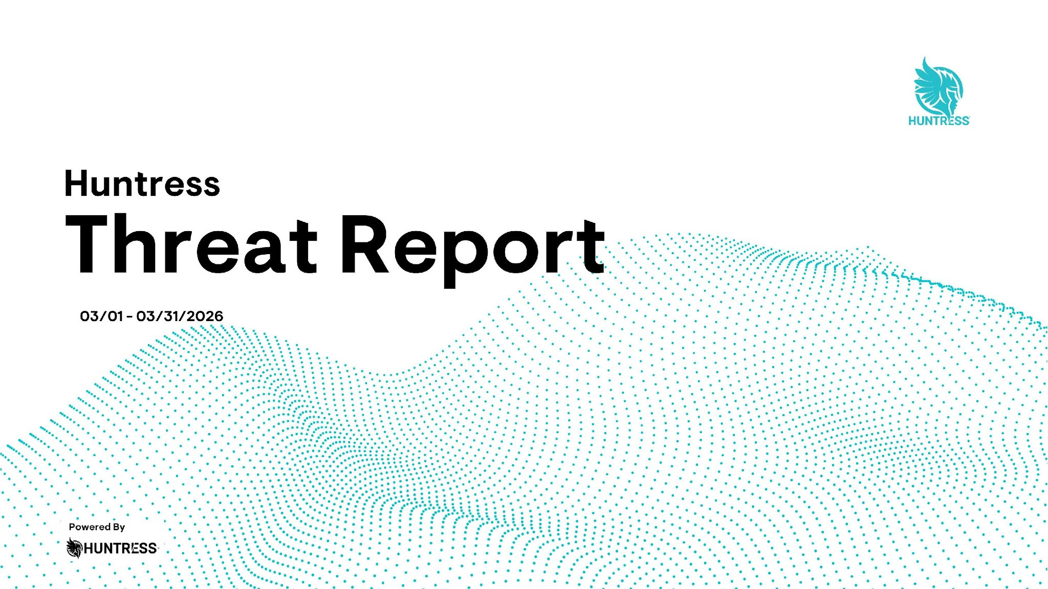 New cover page — supports co-branding with your logo and brand color