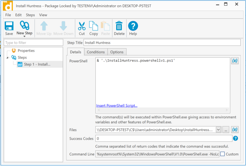 Help for PDQ Deploy